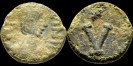 Sear 405 - Pentanummium de Justin II émis à Rome