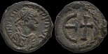 Sear 416 (Ravenne) - Pentanummium de Justin II émis à Rome ou à Ravenne